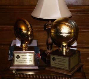 Dawg's name will go on our Last Tau Standing trophy at the chapter house